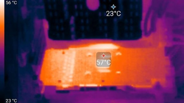 Afox Geforce RTX 2060 -Нагрев