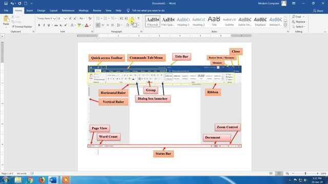 Introduction of Microsoft Office Word 2016 Video Class 1 смотреть онлайн