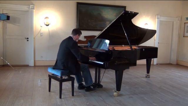 Playing a Bösendorfer grand piano (Chopin - Fantasie impromtu training) смотреть онлайн