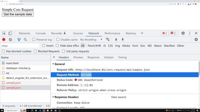 51. Accept the Preflight request for HTTP Authentication and the Authorization Header CORS - AJAX смотреть онлайн