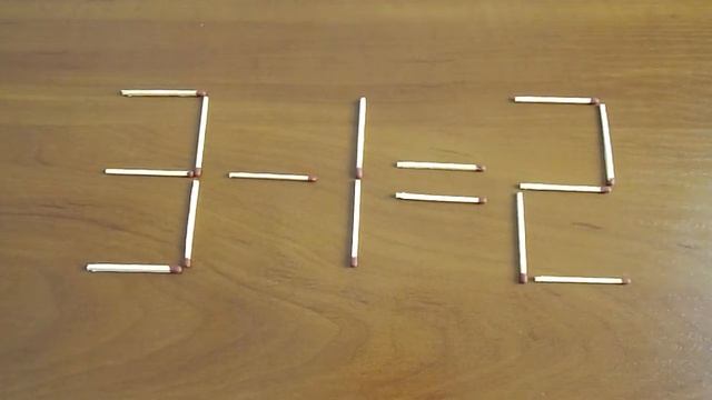 Головоломки из спичек 1/9 удалите 1 спичку чтобы исправить уравнение смотреть онлайн