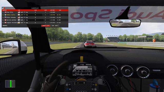 Assetto Corsa - Audi TT Cup At Magione (Race) смотреть онлайн