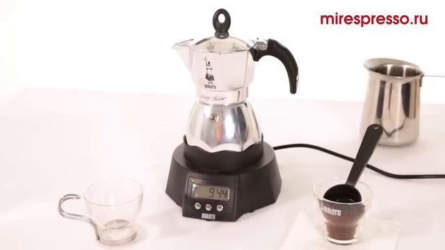 Гейзерная кофеварка Bialetti Easy Timer смотреть онлайн