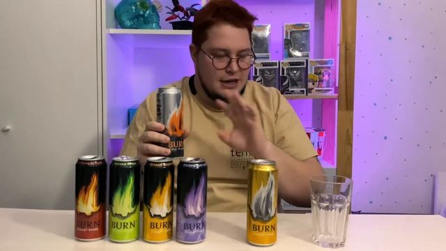 ПРОБУЮ ВСЕ ВКУСЫ BURN ENERGY DRINK! смотреть онлайн