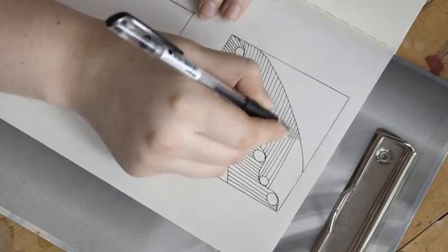 Узор №11 Зентангл / Pattern No.11 Zentangl