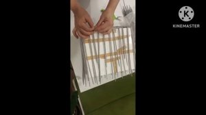 Повторила  МК Натальи Беккер.._ Бумажная лоза.