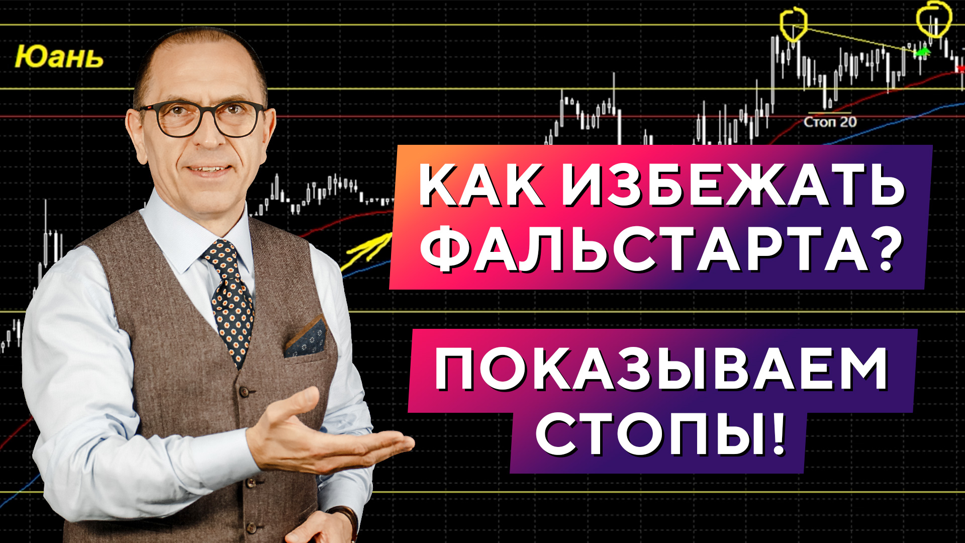 Как избежать фальстарта на рынке? Показываем СТОПЫ. Обзор сделок. Алексей «Шеф по Дилингу» смотреть онлайн