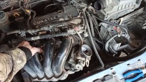 Замена прокладок впускного коллектора форд фокус 1 1.6 Duratec - ПРОБЛЕМА С ОБОРОТАМИ РЕШЕНА!