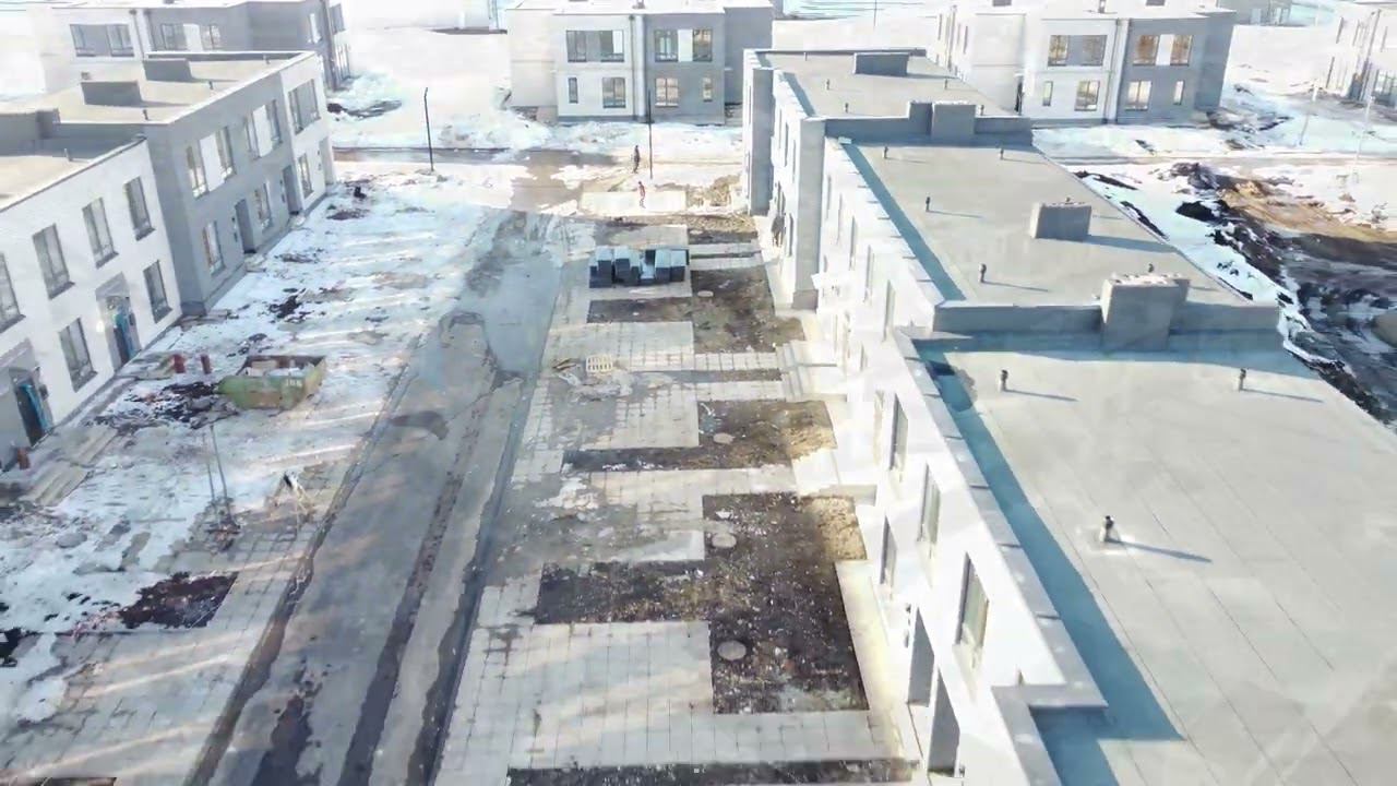 Ход строительства таун-парк SOKUROV (март 2022) смотреть онлайн