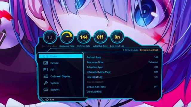 How to update the NEW Samsung G70A Odyssey 4K 144Hz Gaming Monitor - Screen TEST!