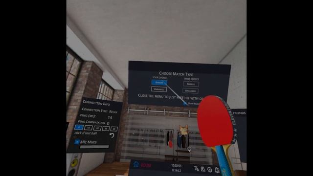 Oculus Quest2 /ELEVEN TABLE TENNIS VR Play ( Online )
