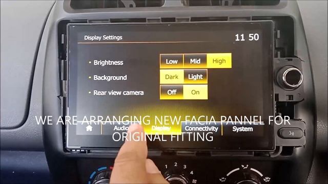 NEW MODEL MEDIANAV IN OLD MODEL KWID