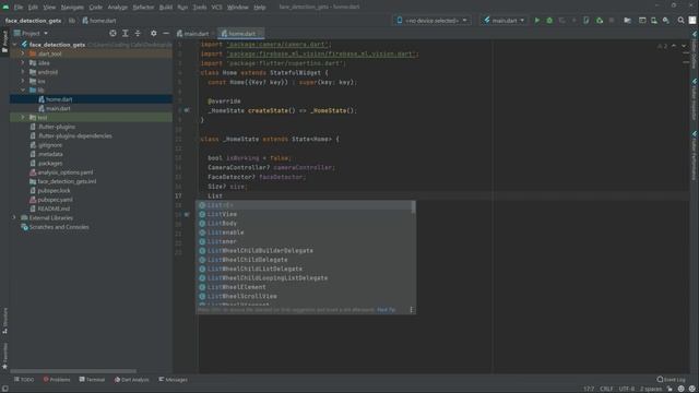 Google ML Kit Face Detection Flutter App Tutorial 04 - Face Detection using Machine Learning Course смотреть онлайн