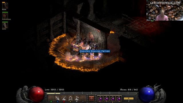 Diablo II Resurrected Hardcore 2k 1440 PC controller смотреть онлайн
