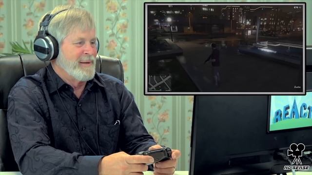 Старички играют в GTA V [No Sense озвучка] смотреть онлайн