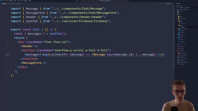 Oceniam prosty real time chat w React, TypeScript i Firebase! - Code Review смотреть онлайн