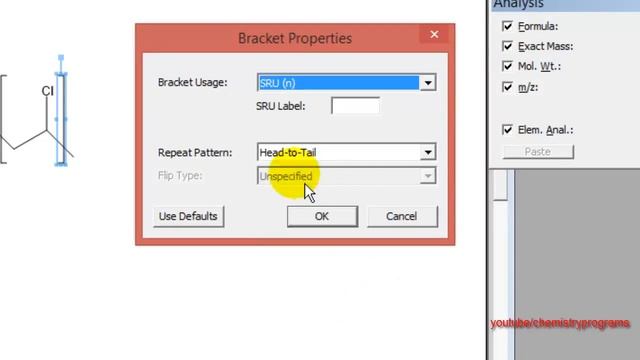 ChemDraw tutorial 17 Draw Polymer смотреть онлайн