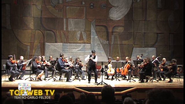 Francesco Loi e l'orchestra del Carlo Felice - terzo tempo del Concerto in re m Wq. 22 di C.P.E.Bac смотреть онлайн