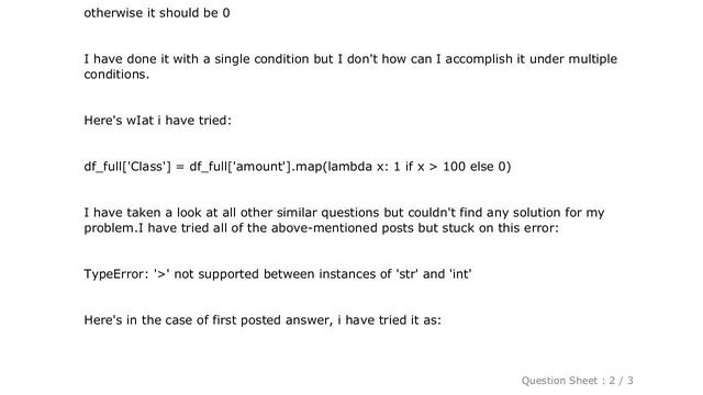 Pandas : Add new column to Python Pandas DataFrame based on multiple conditions смотреть онлайн