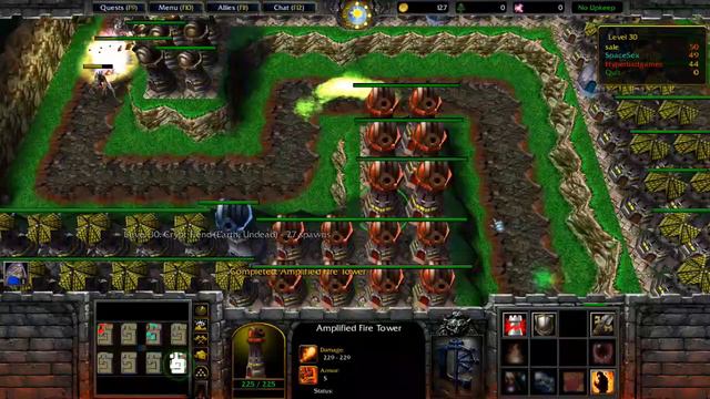 Element TD Survivor 9.4 - Warcraft 3 - Battlenet смотреть онлайн