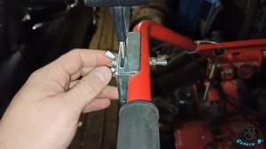 РУЧКА ГАЗА на МОТОБЛОК.   The throttle STICK on METABOLIC 分蘖油门手柄