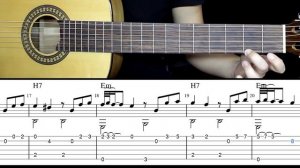 Цыганочка | На гитаре | Ноты Табы | Подробный разбор