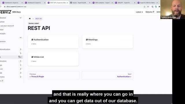 An overview of the SuperViz SDK documentation. смотреть онлайн