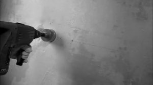 Сверление бетона алмазной коронкой
