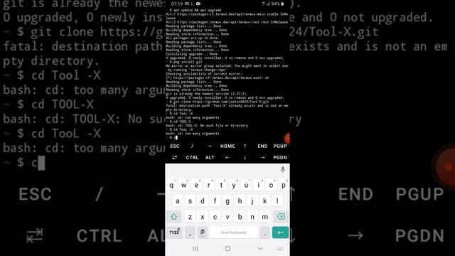 How to install Tool-X /Best hacking tool Tool - X install in termux ??? смотреть онлайн