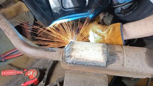 Ремонт глушителя от Классики. смотреть онлайн