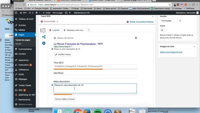 Wordpress Intro 1: Comment ajouter une méta description sur mon article Wordpress? смотреть онлайн