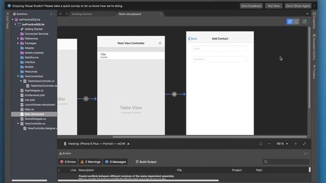 Xamarin IOS keyboard return button SQLite 2 смотреть онлайн
