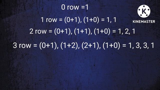 Algorithm to Display the Pascal's Triangle Pattern |Algorithm| Pascal's Triangle| смотреть онлайн