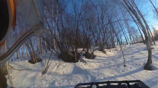 Brp 1000 горку объезжаю лядиною