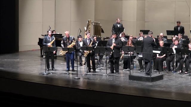 David Maslanka Concerto for Saxophone Quartet and Wind Ensemble Mvt 3 - Barkada Quartet смотреть онлайн