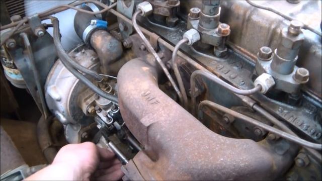 Perkins 4 cylinder diesel starten. смотреть онлайн