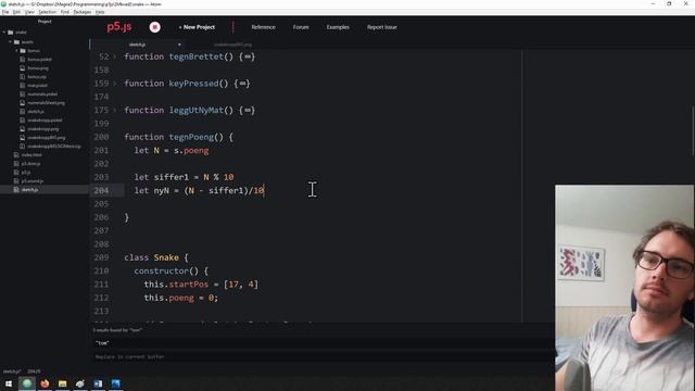 Snake#9 Vi fikser poengsifferne! Kodegrubling #1 смотреть онлайн