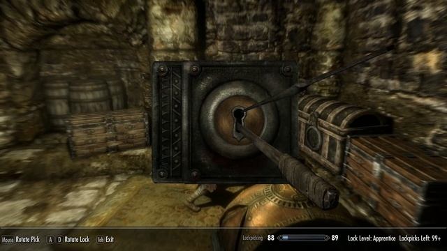 Skyrim, The Complete Guide To Lock Picking смотреть онлайн