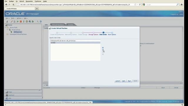 OVM 3.0 tutorial installing a VM with Linux 5u6 смотреть онлайн
