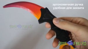 Видео обзор Керамбит Градиент - настоящий деревянный нож из дерева