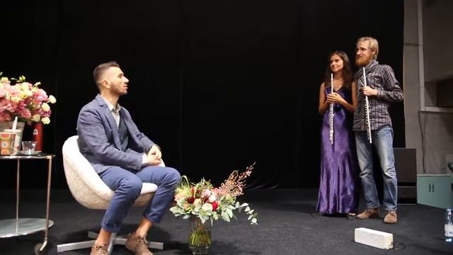 Ian Clarke - Maya for two flutes and piano (HEAVEN Flute Duo) смотреть онлайн