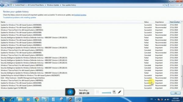 Install Windows 7 Service Pack 1 (SP1) 2019