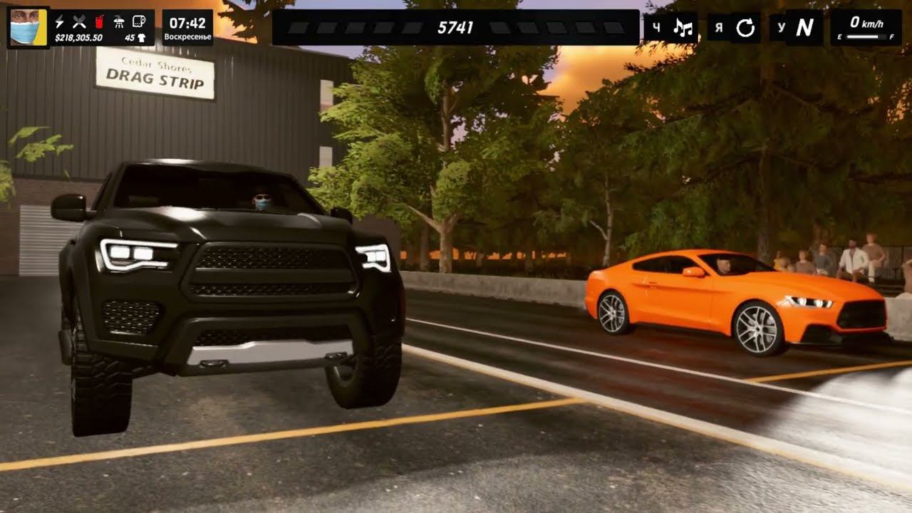 Затюнил ауди и уехал на драг рейсинг // Denizen