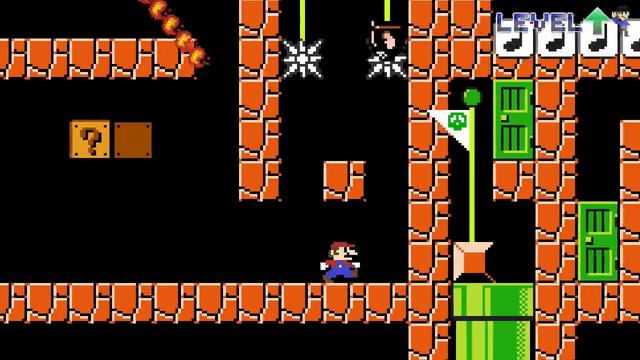 Level UP: How Will Mario Escape This Death Trap Maze?