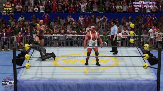 WCW | ? Monthly US Championship ? Scott Steiner VS. Sting VS. Goldberg | WWE2K | DEC 2021 (Ep. #011