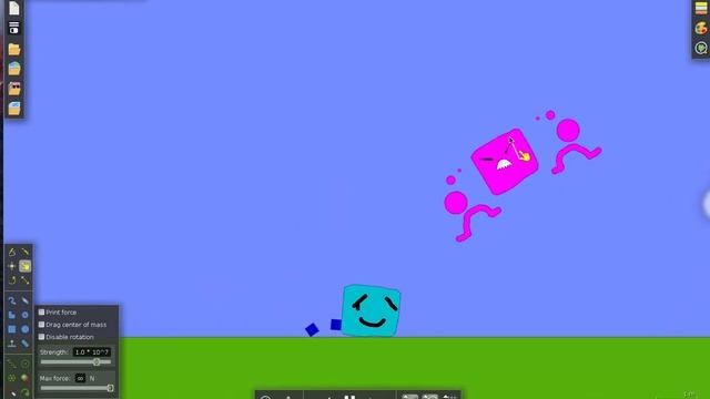 cubes adventure ep 1: cubic is haveing a bad time [JSAB] смотреть онлайн