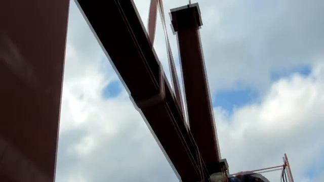 Монтаж металлических балок смотреть онлайн