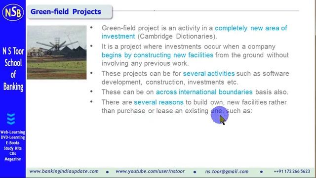 What is a Green-field Project ? смотреть онлайн