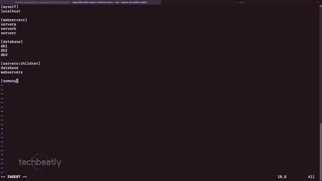 Managing Ansible Inventory | #Ansible #FullCourse | techbeatly смотреть онлайн