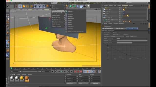 C4D tutorial débutants - sketch and toon смотреть онлайн